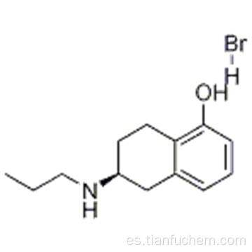 (S) - 5,6,7,8-tetrahidro-6- (propilamino) -1-naftalenol, hidrobromuro CAS 165950-84-5